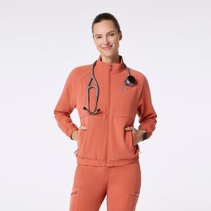 Figs Spiced Cider Medical Sydney Scrub Jacket